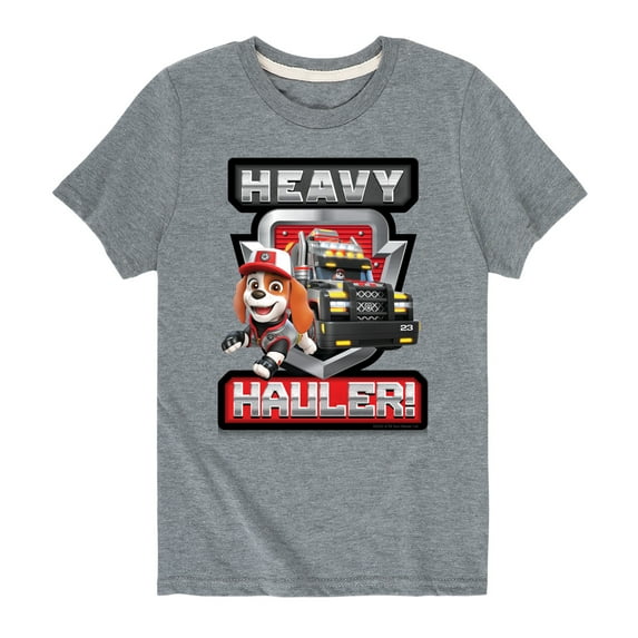 Paw Patrol - Heavy Hauler - Toddler And Youth Short Sleeve Graphic T-Shirt