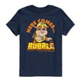 thumbnail image 1 of Paw Patrol - Here Comes Rubble - Youth Boys Short Sleeve Graphic T-Shirt, 1 of 5