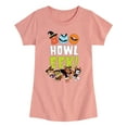 thumbnail image 1 of Paw Patrol - Howl Eek - Toddler And Youth Girls Short Sleeve Graphic T-Shirt, 1 of 6