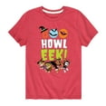 thumbnail image 1 of Paw Patrol - Howl Eek - Toddler And Youth Short Sleeve Graphic T-Shirt, 1 of 6