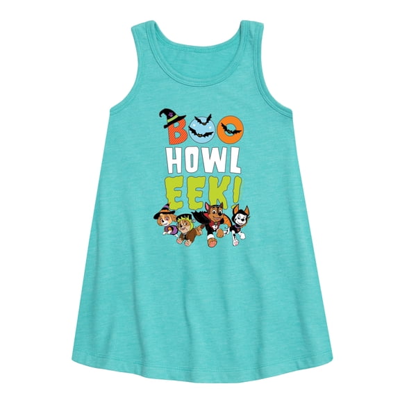 Paw Patrol - Howl Eek - Toddler and Youth Girls A-line Dress