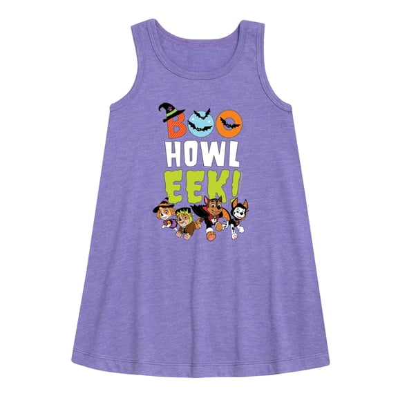 Paw Patrol - Howl Eek - Toddler and Youth Girls A-line Dress