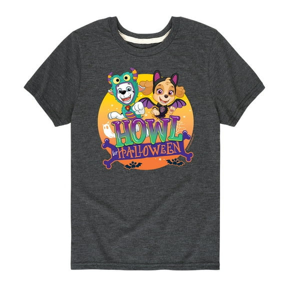 Paw Patrol - Howl For Halloween - Toddler And Youth Short Sleeve Graphic T-Shirt