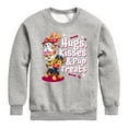 thumbnail image 1 of Paw Patrol - Hugs Kisses Pup Treats - Toddler And Youth Crewneck Fleece Sweatshirt, 1 of 6