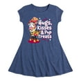 thumbnail image 1 of Paw Patrol - Hugs Kisses Pup Treats - Toddler And Youth Girls Fit And Flare Dress, 1 of 1