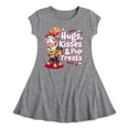 thumbnail image 1 of Paw Patrol - Hugs Kisses Pup Treats - Toddler And Youth Girls Fit And Flare Dress, 1 of 1