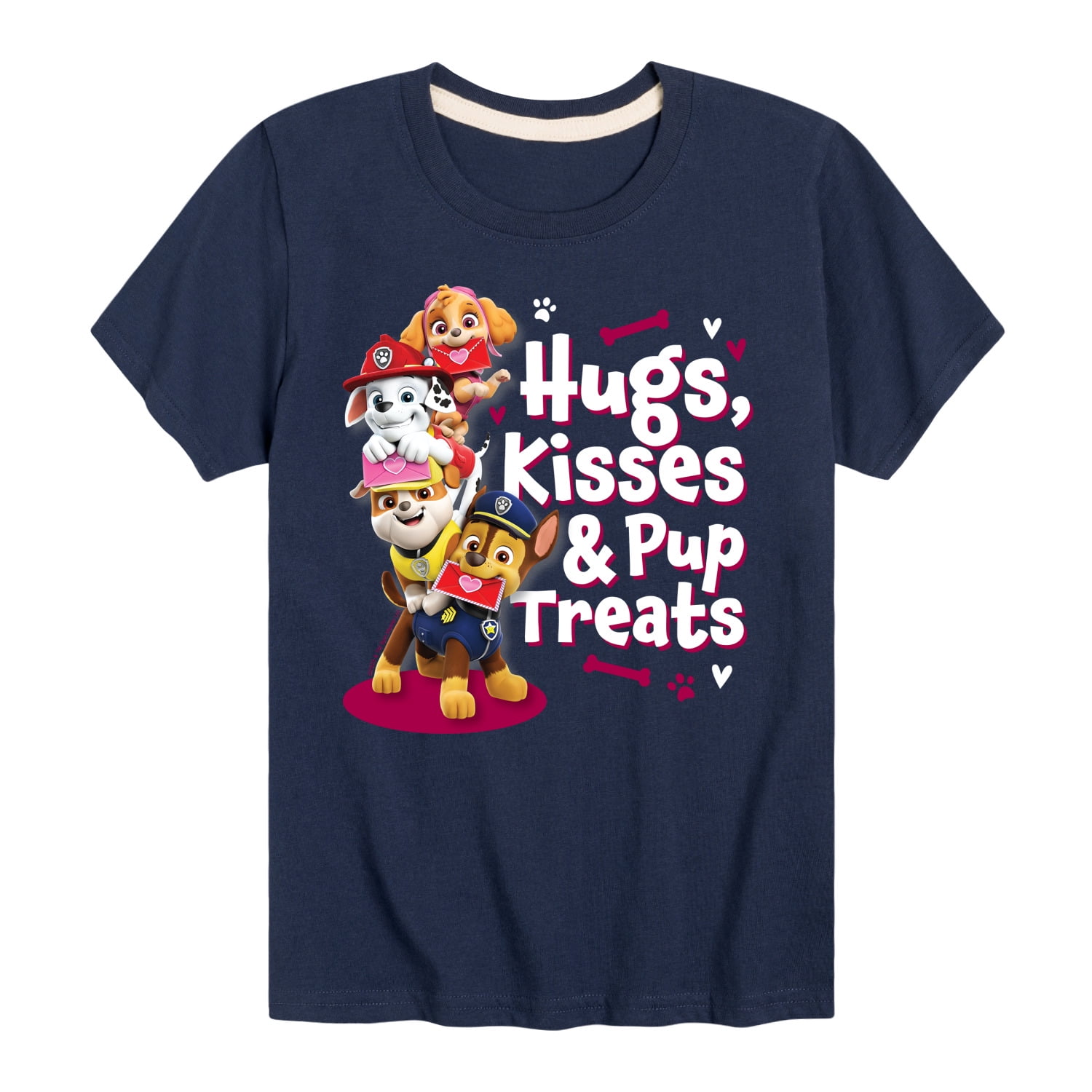Babyhug Cotton Half Sleeves T-Shirt With Paw Patrol Print- Blue main image 0