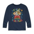 thumbnail image 1 of Paw Patrol - I Brake For Christmas - Toddler And Youth Long Sleeve Graphic T-Shirt, 1 of 6