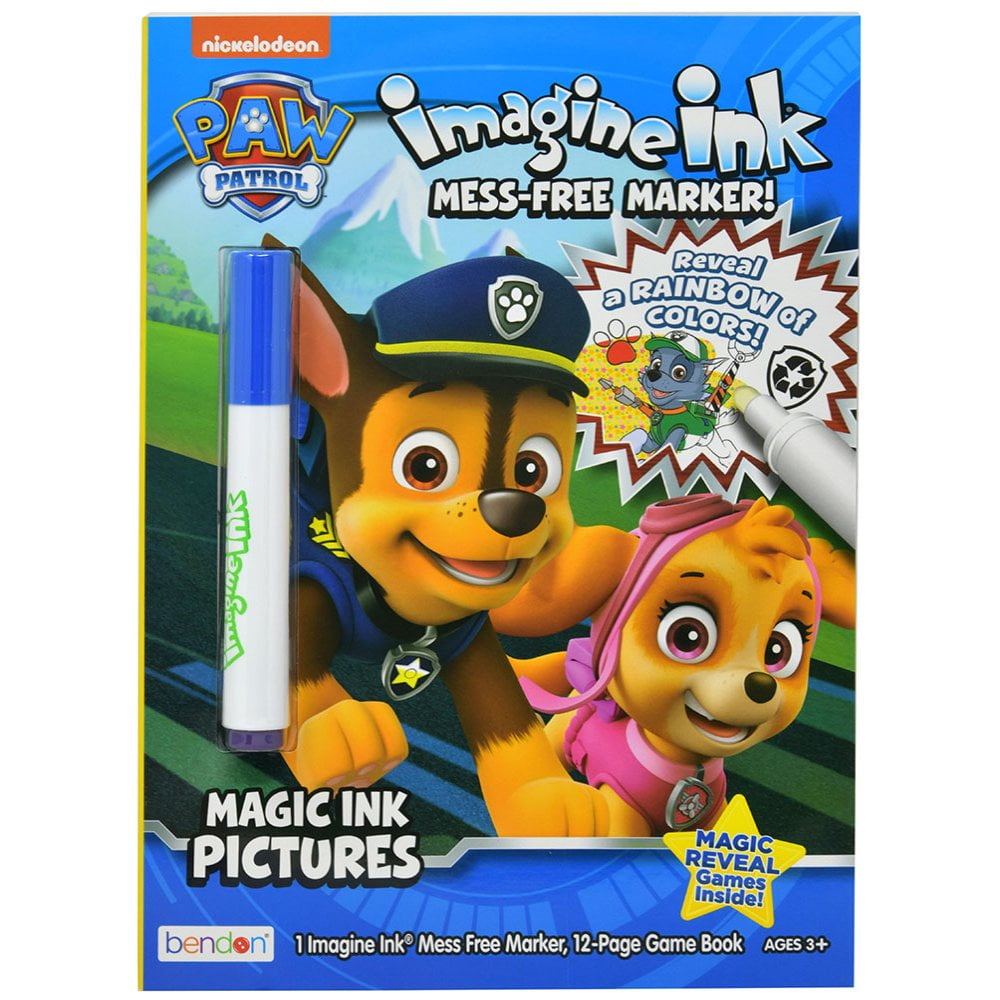 Paw Patrol Imagine Ink Magic Ink Coloring Book 12 pgs (Value)