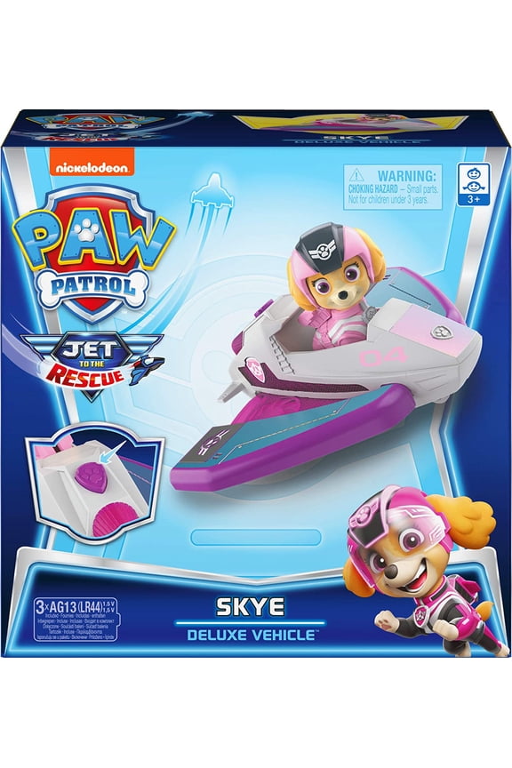 , Jet to The Rescue Skye Deluxe Transforming Vehicle with Lights with Sounds