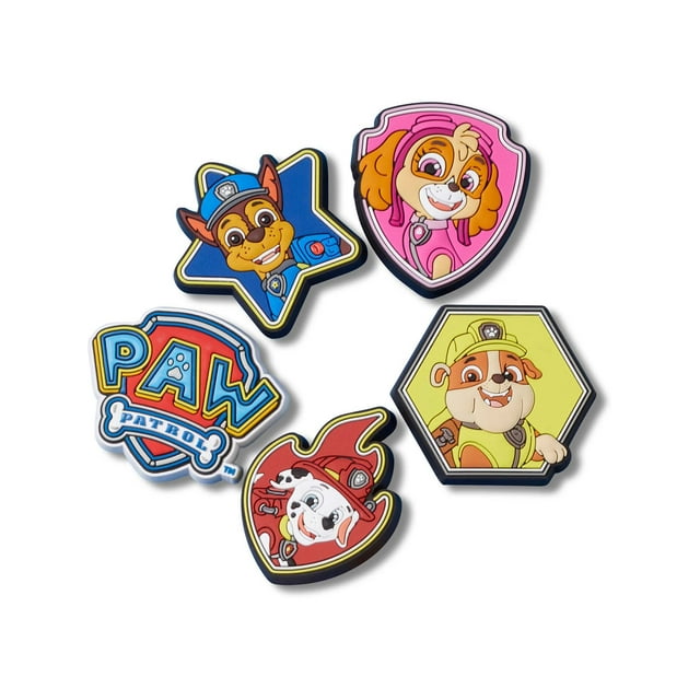 Paw Patrol Jibbitz 5 pack