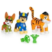 Paw Patrol: Jungle Pups Chase, Tracker & Tiger Figures, Toys for Kids Ages 3 and Up