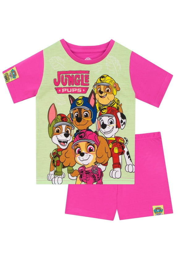 Jungle Pups Short Pajamas Sizes 2T - 8