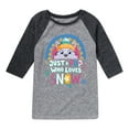 thumbnail image 1 of Paw Patrol - Just A Pup Who Loves Snow - Toddler And Youth Raglan Graphic T-Shirt, 1 of 5