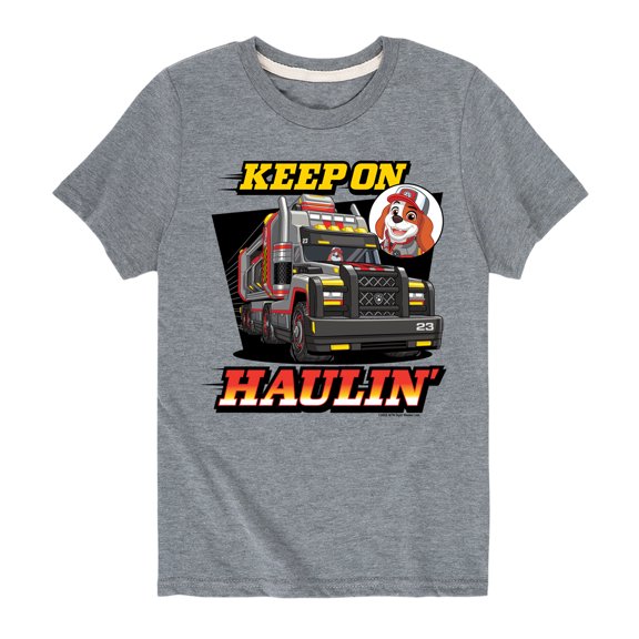 Paw Patrol - Keep On Haulin - Toddler And Youth Short Sleeve Graphic T-Shirt