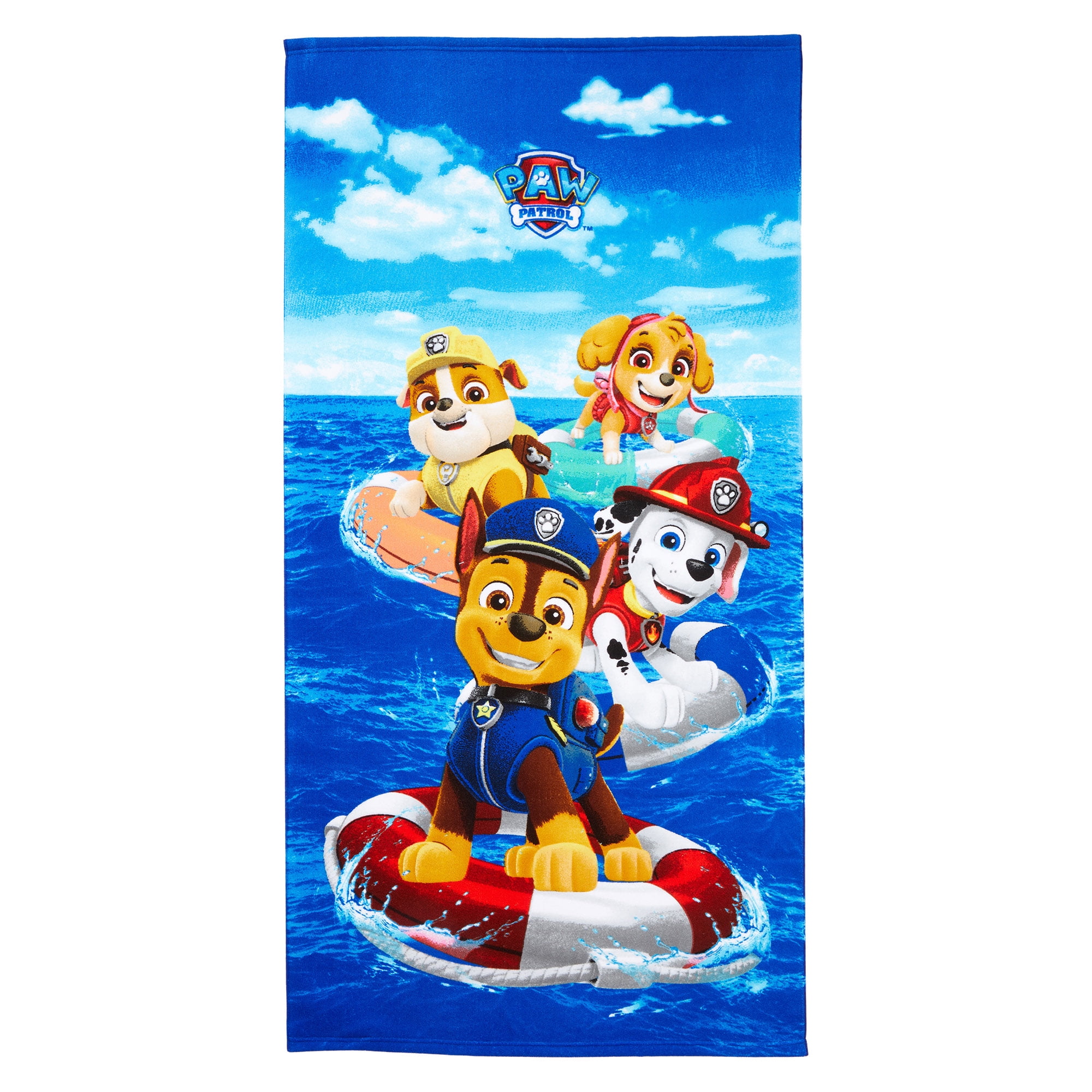 Paw patrol top at the beach