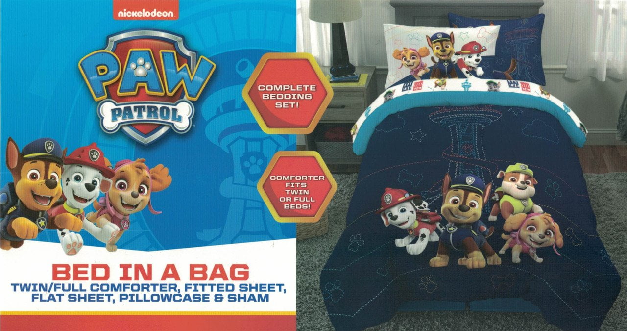 Paw patrol twin comforter set discount