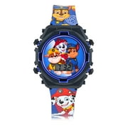 POKEMON SEGA Sonic The Hedgehog Unisex Childrens Watch Silicone Strap with Flashing Dial and Metallic Bezel in Blue (SNC4090WM)