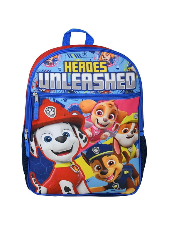 Paw Patrol Kids School Backpack 16" Heroes Unleashed