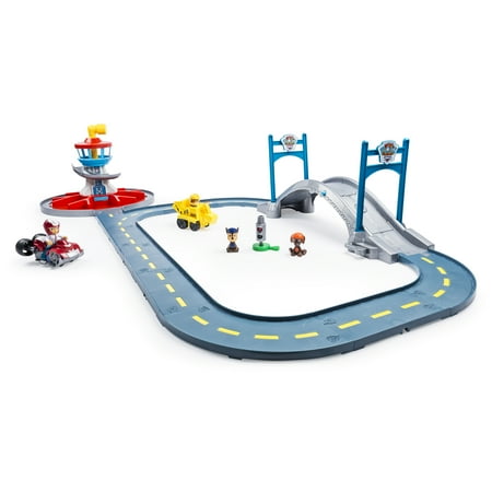 Paw Patrol - Launch N Roll Lookout Tower Track Set & 3-Pack Vehicle Set