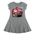 thumbnail image 1 of Paw Patrol - Let's Roll Al - Toddler And Youth Girls Fit And Flare Dress, 1 of 1