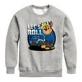 thumbnail image 1 of Paw Patrol - Let's Roll Chase - Toddler And Youth Crewneck Fleece Sweatshirt, 1 of 6
