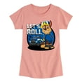 thumbnail image 1 of Paw Patrol - Let's Roll Chase - Toddler And Youth Girls Short Sleeve Graphic T-Shirt, 1 of 6