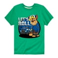 thumbnail image 1 of Paw Patrol - Let's Roll Chase - Toddler And Youth Short Sleeve Graphic T-Shirt, 1 of 6