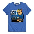 thumbnail image 1 of Paw Patrol - Let's Roll Chase - Toddler And Youth Short Sleeve Graphic T-Shirt, 1 of 6