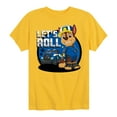 thumbnail image 1 of Paw Patrol - Let's Roll Chase - Toddler And Youth Short Sleeve Graphic T-Shirt, 1 of 6