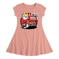 thumbnail image 1 of Paw Patrol - Let's Roll Marshall - Toddler And Youth Girls Fit And Flare Dress, 1 of 1