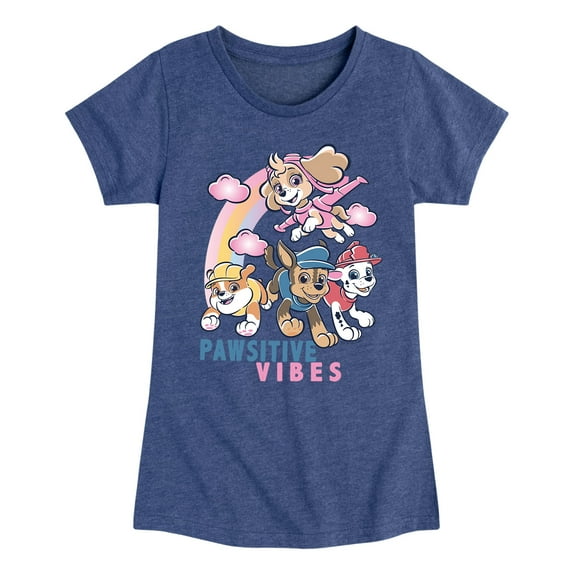 Paw Patrol - Let's Roll Patrol - Toddler And Youth Girls Short Sleeve Graphic T-Shirt