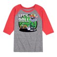 thumbnail image 1 of Paw Patrol - Let's Roll Rocky - Toddler And Youth Raglan Graphic T-Shirt, 1 of 7