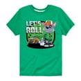 thumbnail image 1 of Paw Patrol - Let's Roll Rocky - Toddler And Youth Short Sleeve Graphic T-Shirt, 1 of 6