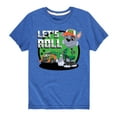 thumbnail image 1 of Paw Patrol - Let's Roll Rocky - Toddler And Youth Short Sleeve Graphic T-Shirt, 1 of 6