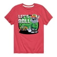 thumbnail image 1 of Paw Patrol - Let's Roll Rocky - Toddler And Youth Short Sleeve Graphic T-Shirt, 1 of 6
