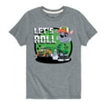 thumbnail image 1 of Paw Patrol - Let's Roll Rocky - Toddler And Youth Short Sleeve Graphic T-Shirt, 1 of 6