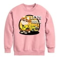 thumbnail image 1 of Paw Patrol - Let's Roll Rubble - Toddler And Youth Crewneck Fleece Sweatshirt, 1 of 5