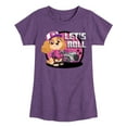 thumbnail image 1 of Paw Patrol - Let's Roll Skye - Toddler And Youth Girls Short Sleeve Graphic T-Shirt, 1 of 6