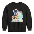 thumbnail image 1 of Paw Patrol - Life Is An Adventure - Toddler And Youth Crewneck Fleece Sweatshirt, 1 of 6