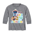 thumbnail image 1 of Paw Patrol - Life Is An Adventure - Toddler And Youth Long Sleeve Graphic T-Shirt, 1 of 6