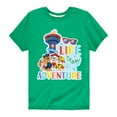 thumbnail image 1 of Paw Patrol - Life Is An Adventure - Toddler And Youth Short Sleeve Graphic T-Shirt, 1 of 6