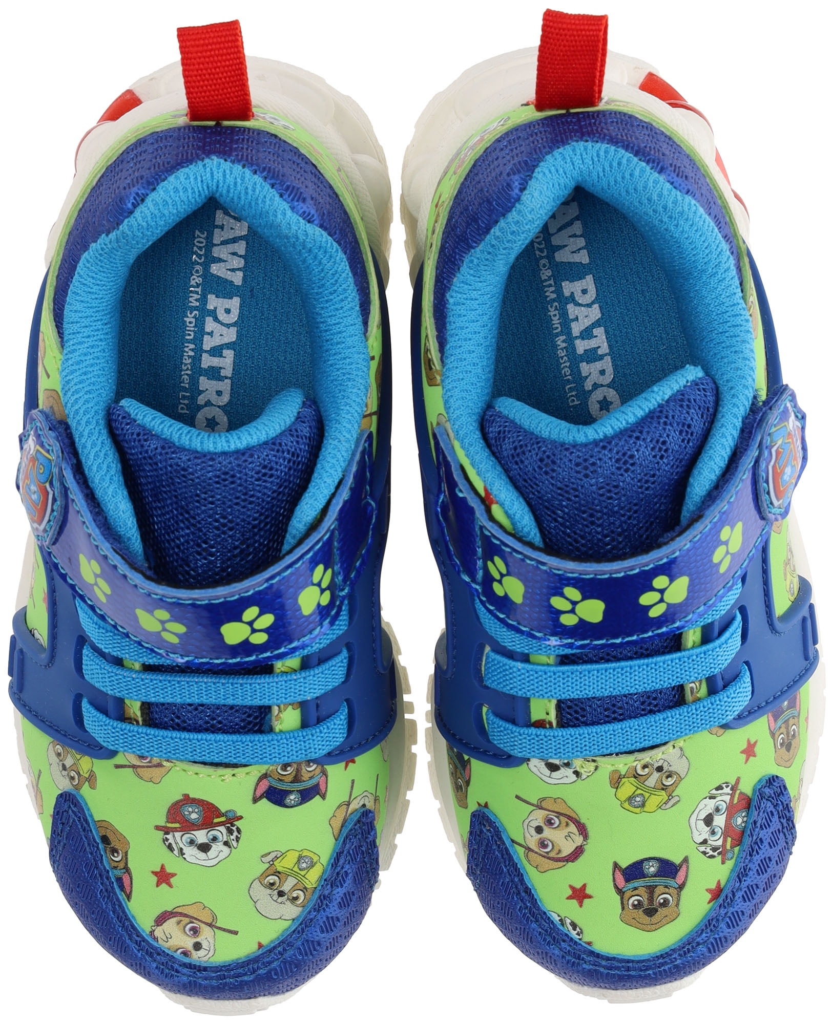 Paw Patrol LightUp Running Shoes for Toddlers, Paw Patrol Mismatch