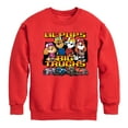 thumbnail image 1 of Paw Patrol - Lil Pups Big Trucks - Toddler And Youth Crewneck Fleece Sweatshirt, 1 of 6