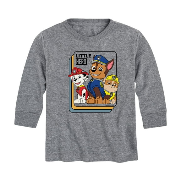 Paw Patrol - Little Hero - Toddler And Youth Long Sleeve Graphic T-Shirt