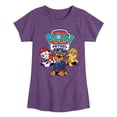 thumbnail image 1 of Paw Patrol - Logo Group - Toddler Girls Fitted Short Sleeve Graphic T-Shirt, 1 of 6