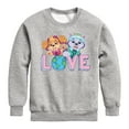 thumbnail image 1 of Paw Patrol - Love Earth - Toddler And Youth Crewneck Fleece Sweatshirt, 1 of 6