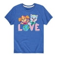 thumbnail image 1 of Paw Patrol - Love Earth - Toddler And Youth Short Sleeve Graphic T-Shirt, 1 of 6
