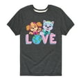 thumbnail image 1 of Paw Patrol - Love Earth - Toddler And Youth Short Sleeve Graphic T-Shirt, 1 of 6