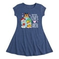 thumbnail image 1 of Paw Patrol - Loves Earth - Toddler And Youth Girls Fit And Flare Dress, 1 of 5